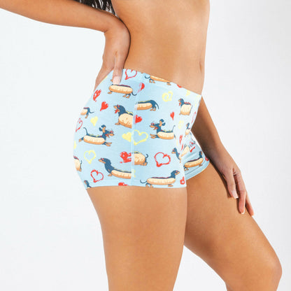 Shinesty Boyshort Underwear - Wiener Dogs